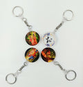 10mm Crystal Circle Keychain