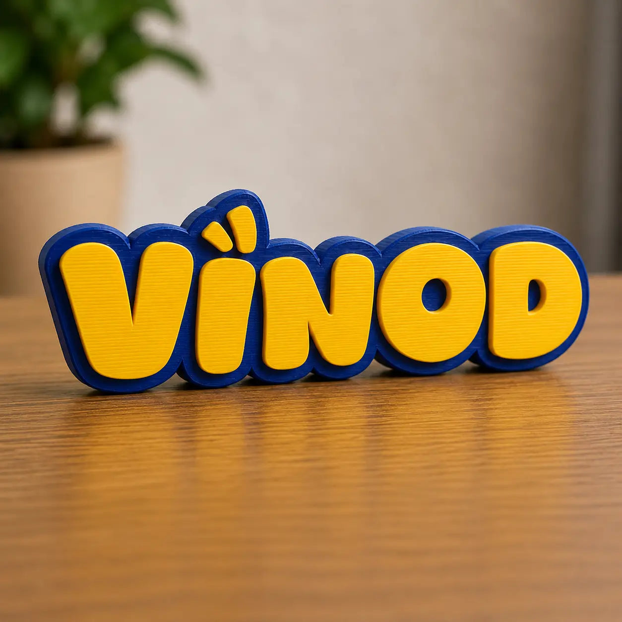 PrintCord Name Table Top Design 01