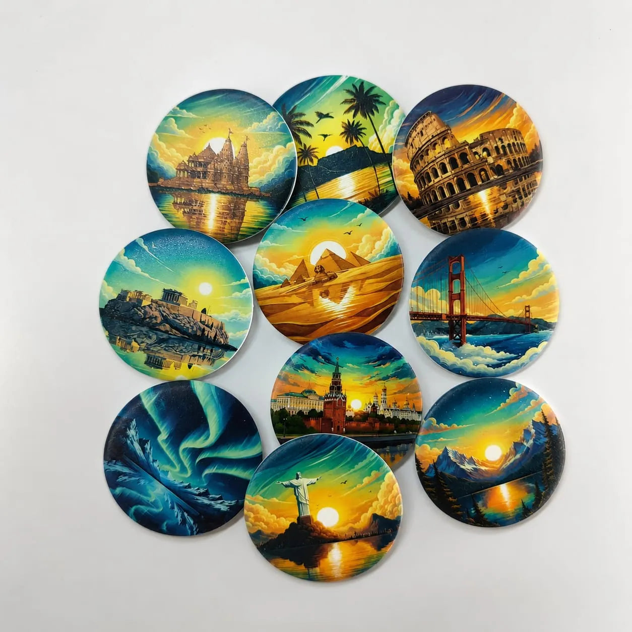 Print Cord Matte Badge