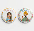 Ladki Wale & Ladke Wale Wedding Badges