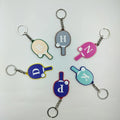 Personalized Table Tennis Racket Keychain