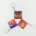 Acrylic Crystal Spotify Square Keychain