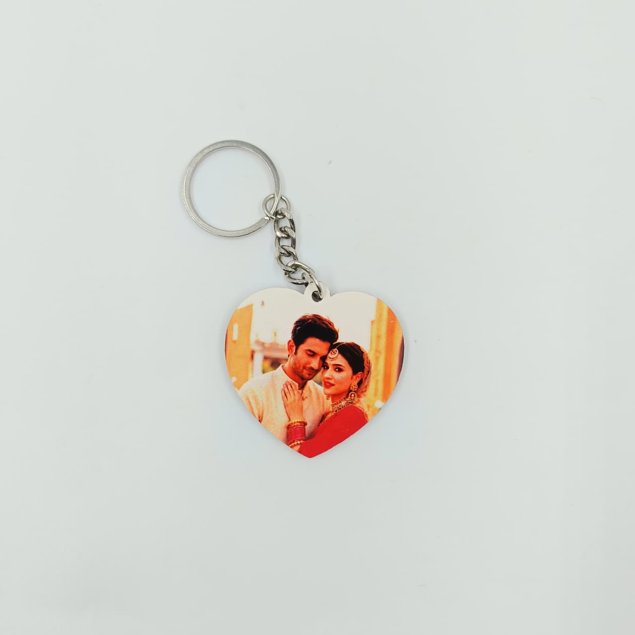 Double-Sided MDF Photo Keychain